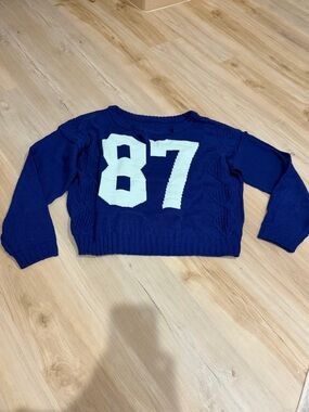 Blue '87 Knit Sweater - Women's Casual Pullover